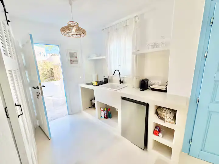 Windmills studio with rooftop terrace Kitchenette