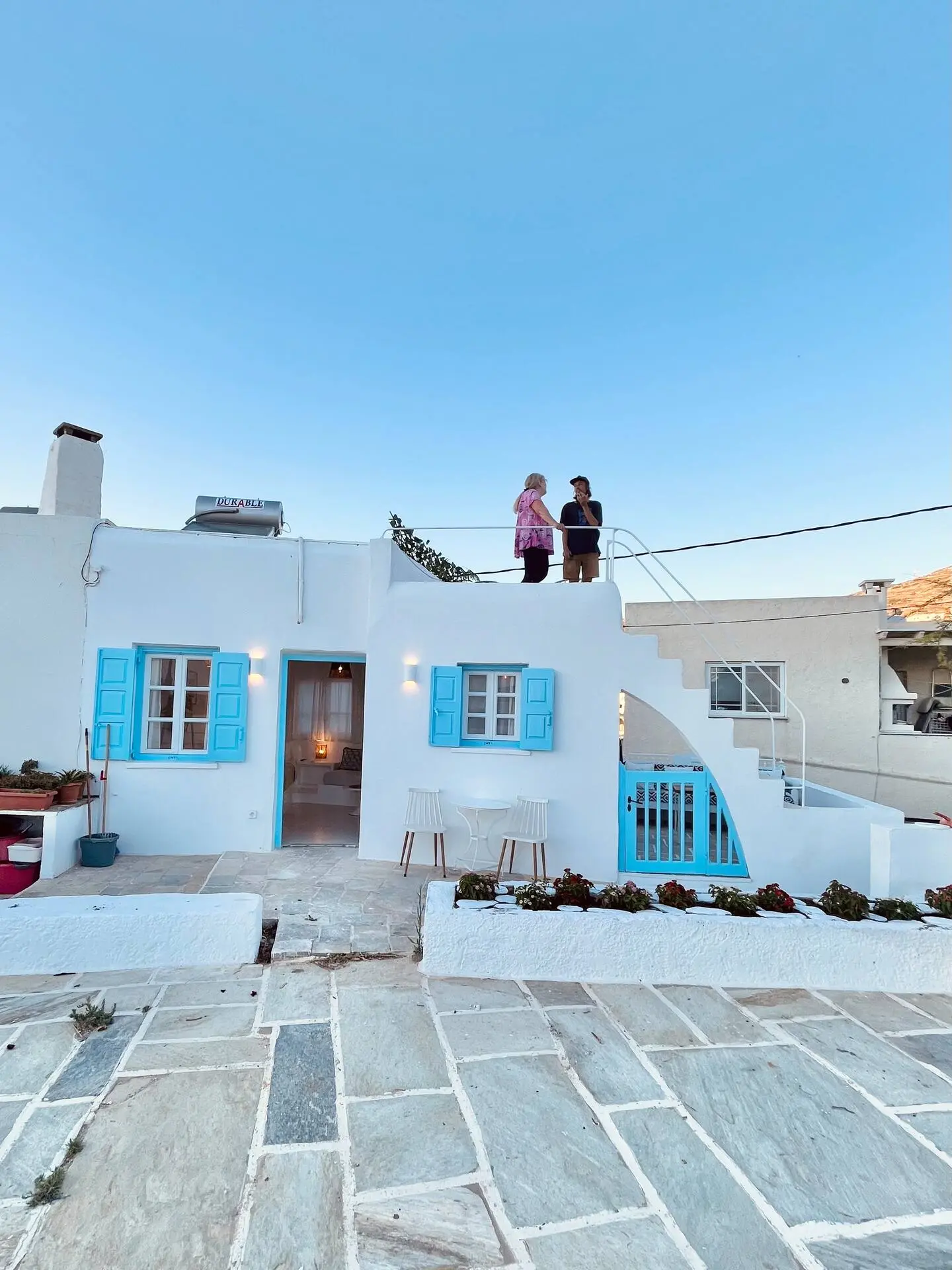 Windmills studio with rooftop terrace outdoor