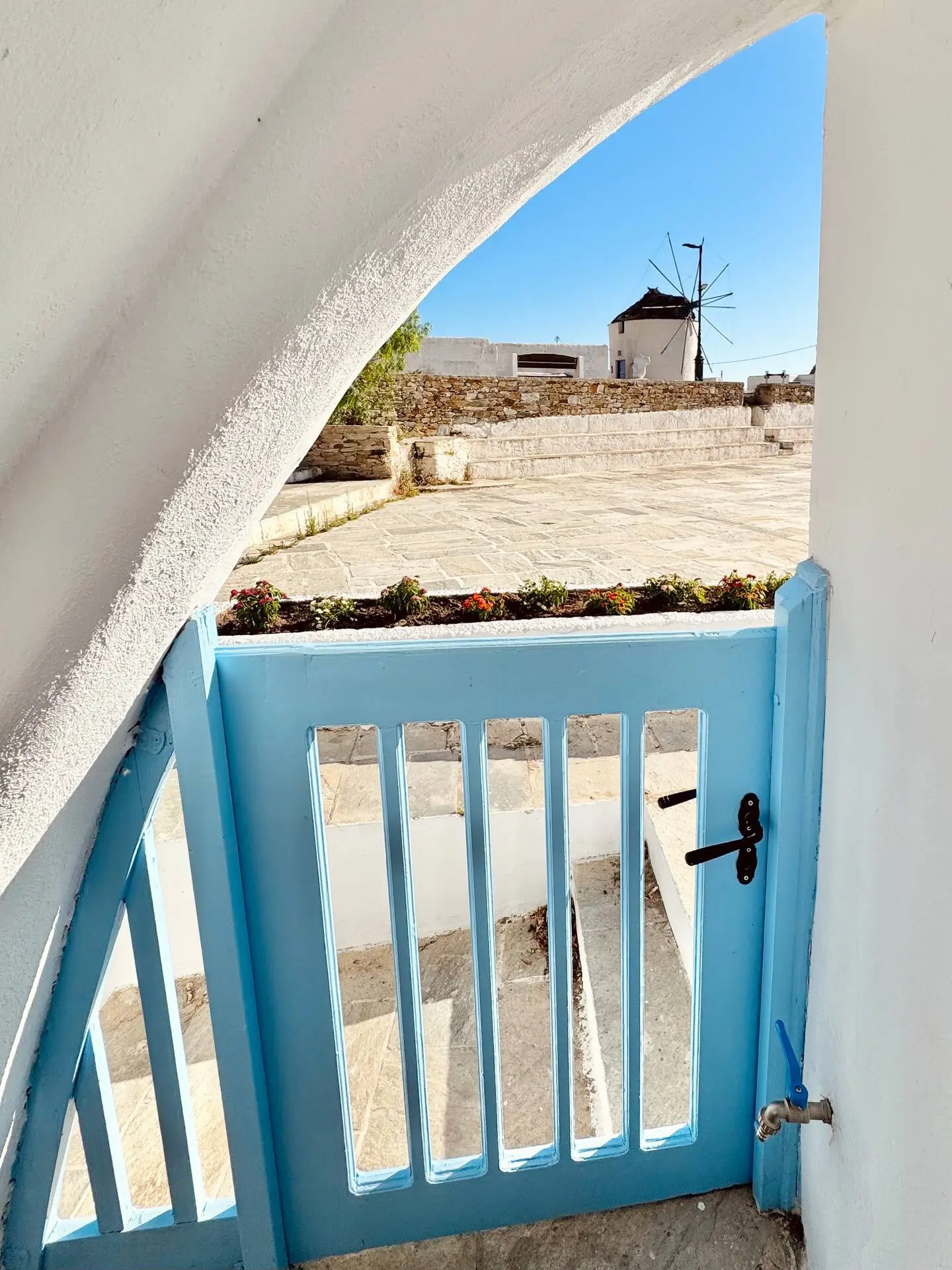 Windmills studio with rooftop terrace exterior